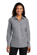 Port Authority Women's Broadcloth Gingham Easy Care Shirt LW644