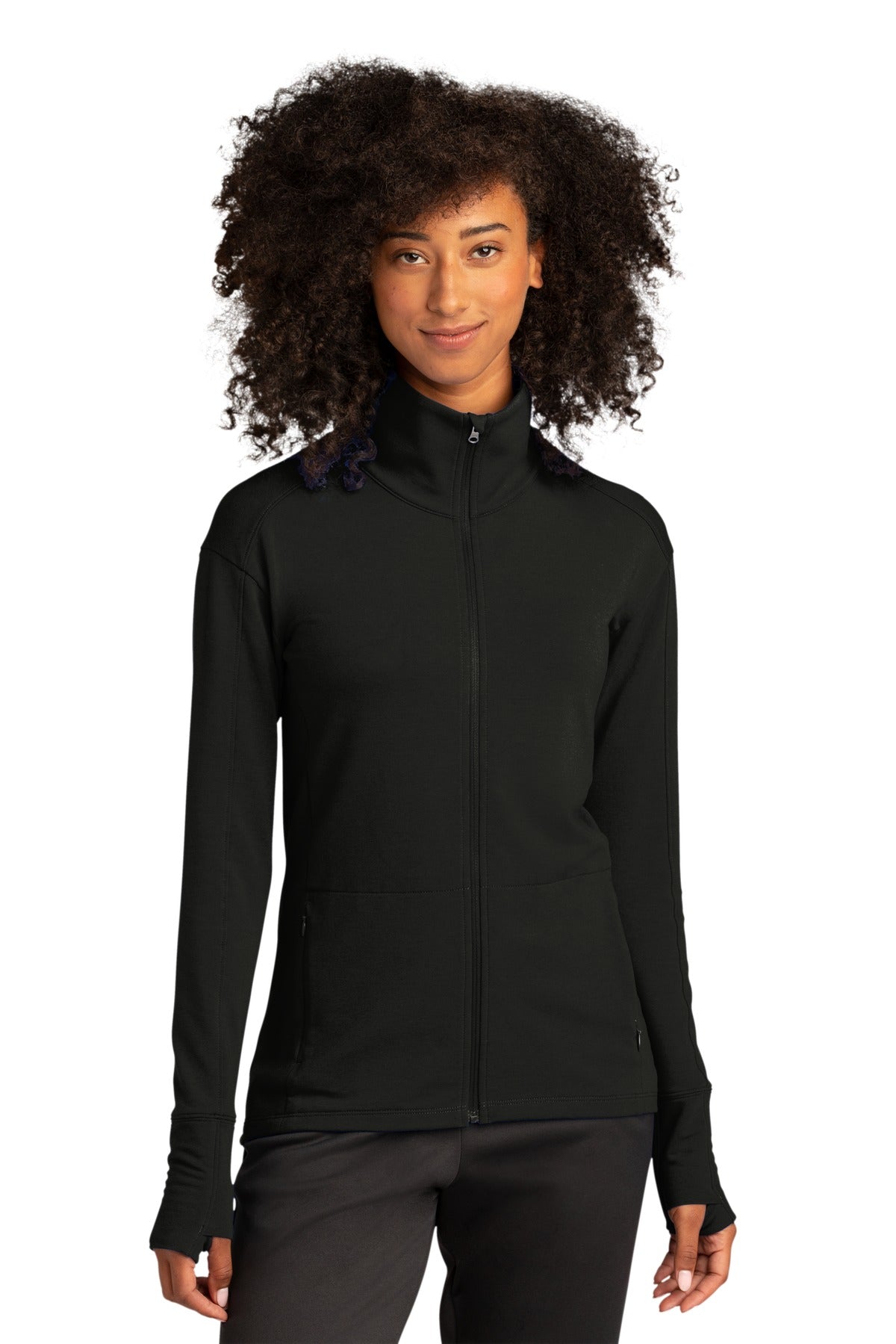 Sport-Tek Women's Sport-Wick Flex Fleece Full-Zip. LST560