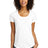 District Women's Fitted Very Important Tee Scoop Neck. DT6401 District
