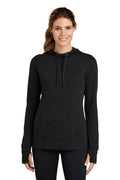 Sport-Tek Women's PosiCharge Tri-Blend Wicking Fleece Hooded Pullover LST296