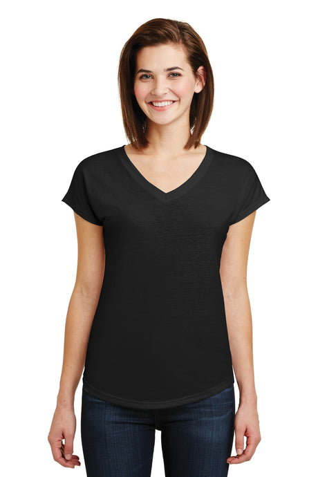 Anvil Women's Tri-Blend V-Neck Tee. 6750VL Anvil