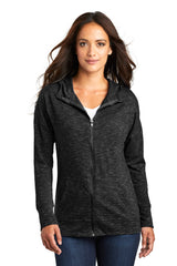 District Women's Medal Full-Zip Hoodie. DT665 District