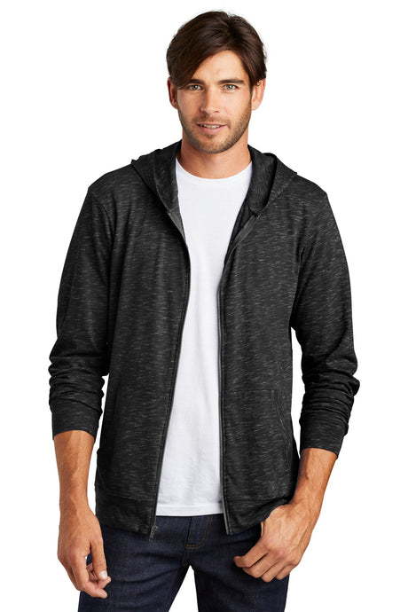District Medal Full-Zip Hoodie. DT565 District