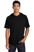 Sport-Tek Men's PosiCharge Tri-Blend Wicking Short Sleeve Hoodie