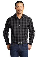 Port Authority Men's Everyday Plaid Shirt. W670