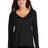 District Women's Drapey Long Sleeve Tee. DM413 District