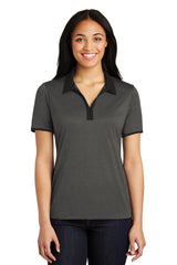Sport-Tek Women's Heather Contender Contrast Polo LST667