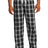 District Men's Flannel Plaid Pant. DT1800 District
