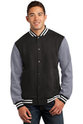 Sport-Tek Women's Fleece Letterman Jacket