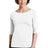 District Women's Perfect Weight 3/4-Sleeve Tee. DM107L District