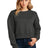 District Women's Perfect Weight Fleece Cropped Crew DT1105 District