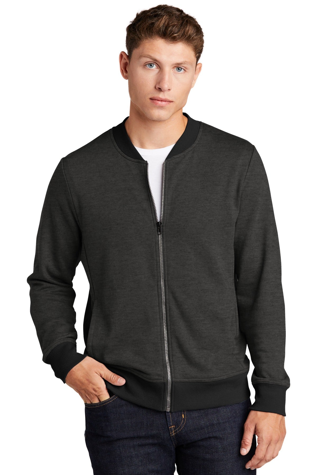Sport-Tek Men's Lightweight French Terry Bomber. ST274
