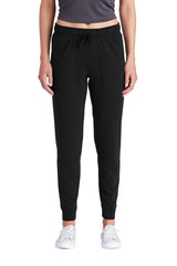 Sport-Tek Women's PosiCharge Tri-Blend Wicking Fleece Joggers.  LST299