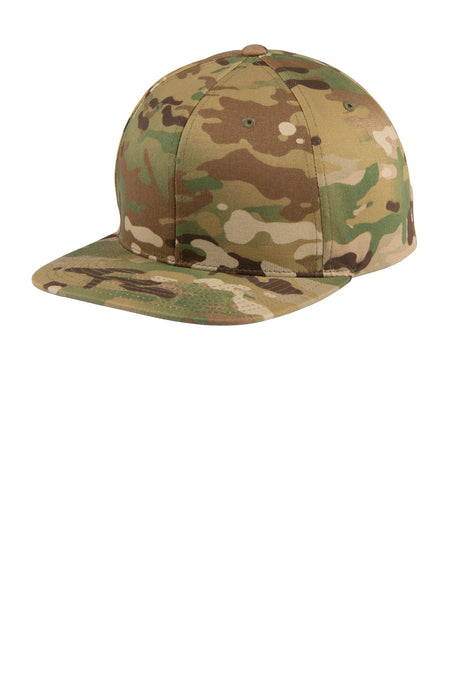 Sport-Tek Yupoong Flat Bill Snapback Cap Sport-Tek