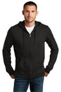 District Jersey Full-Zip Hoodie. DT1100 District