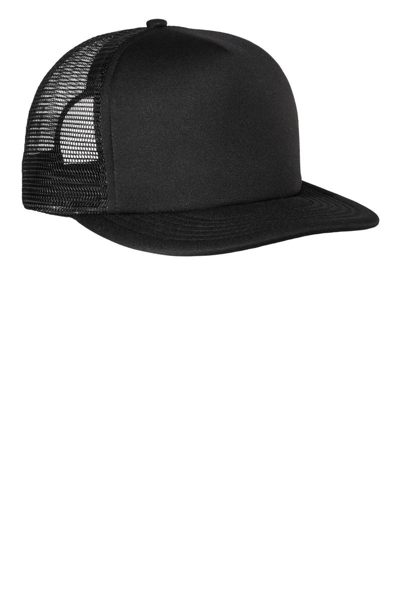 District Flat Bill Snapback Trucker Cap