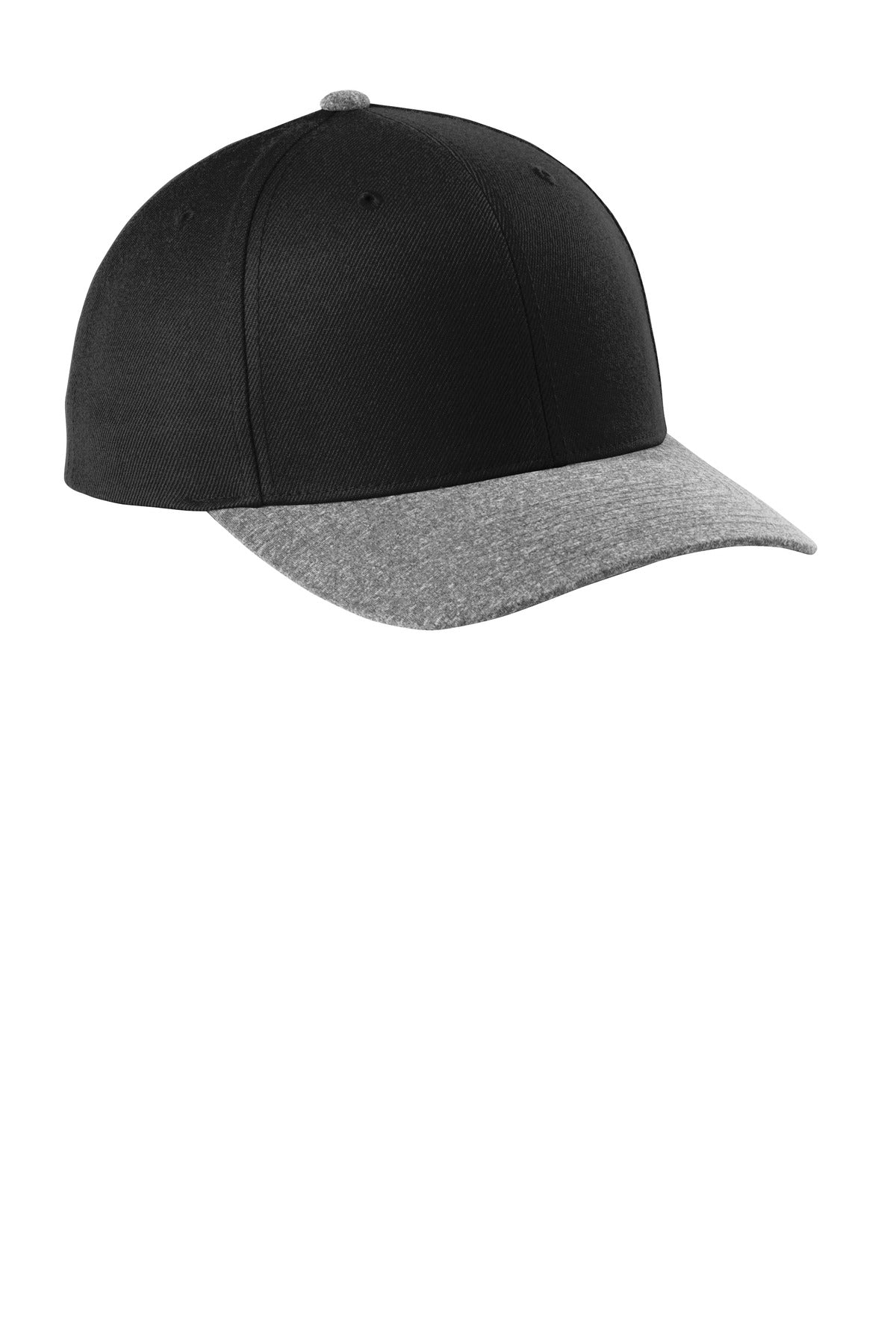 Sport-Tek Yupoong Curve Bill Snapback Cap Sport-Tek