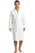 Port Authority Checkered Terry Shawl Collar Robe. R103