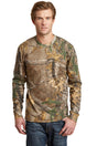 Russell Outdoors Men's Realtree Long Sleeve Explorer 100% Cotton T-Shirt with Pocket S020R Russell Outdoors