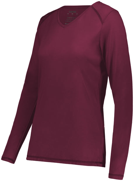 Richardson Ladies Super Soft-Spun Poly Long Sleeve Tee Richardson