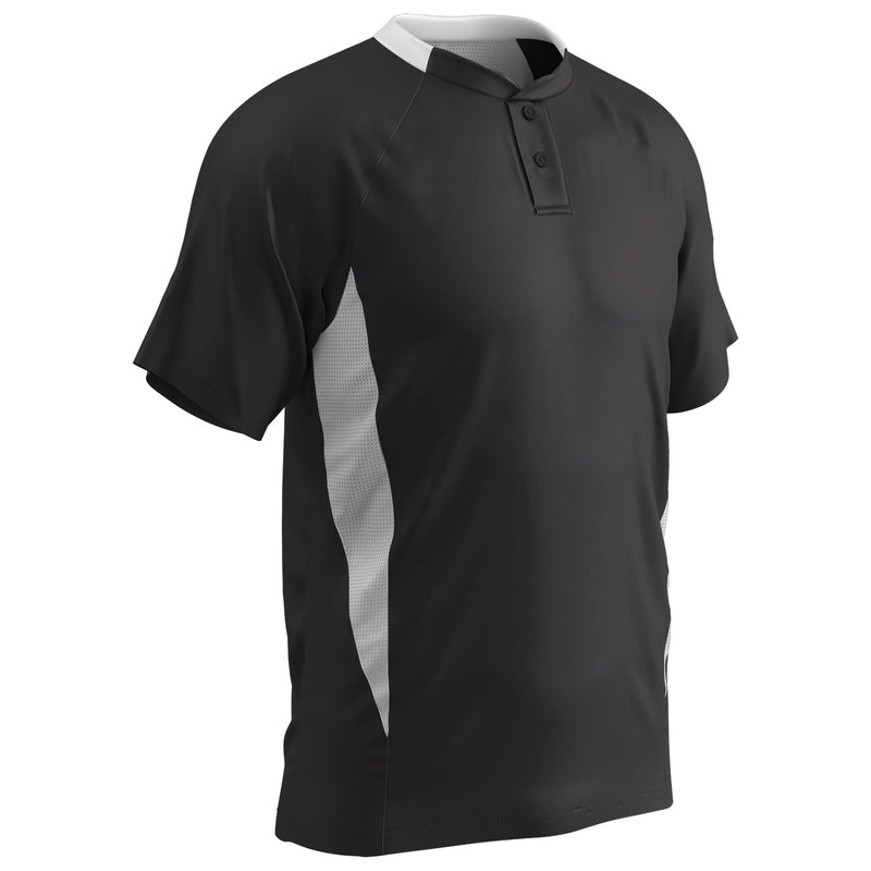 Champro Clean-Up Adult 2-Button Baseball Jersey