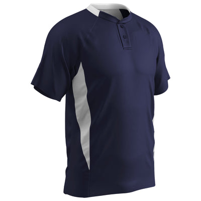 Champro Clean-Up Adult 2-Button Baseball Jersey