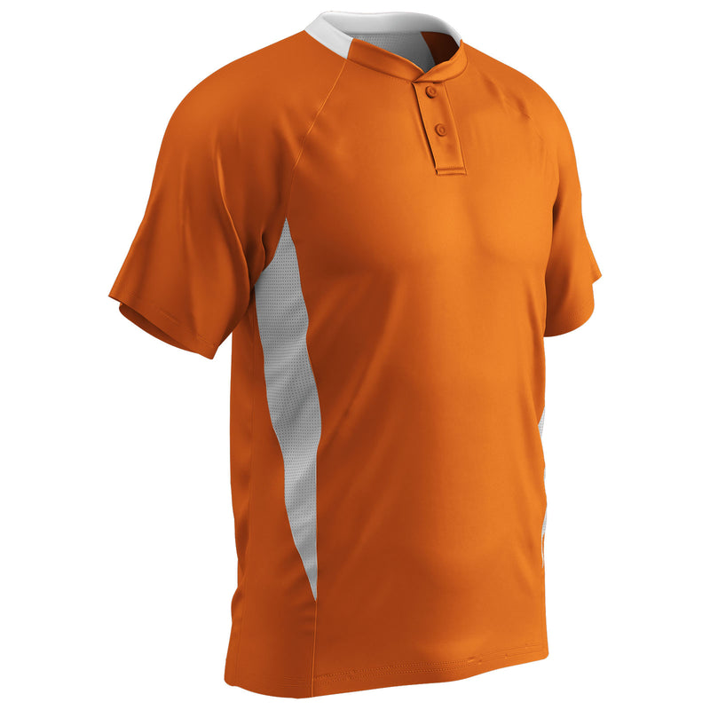 Champro Clean-Up Adult 2-Button Baseball Jersey