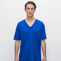 Los Angeles Apparel Unisex USA-Made Fine Jersey V-Neck T-Shirt Los Angeles Apparel