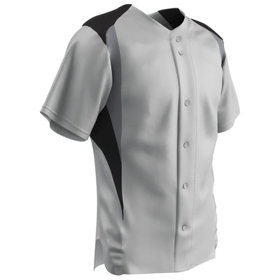 Champro Bull Pen Men's Full Button Baseball Jersey