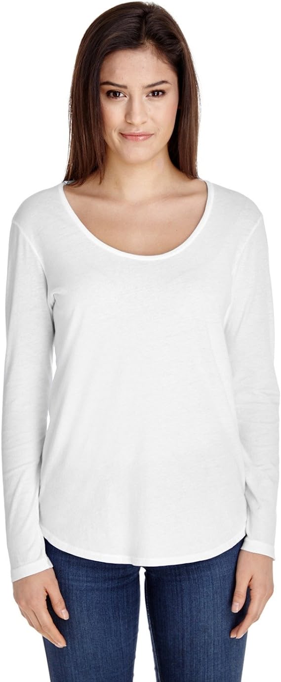 American Apparel Women's Ultra Wash Long Sleeve Tee American Apparel