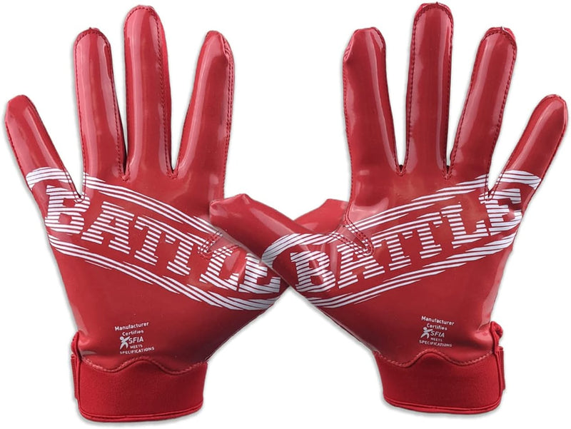 Battle Adult Doom Football Receiver Gloves