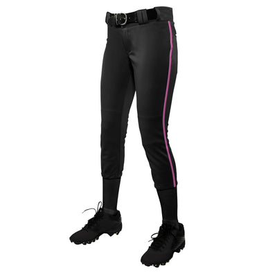 Champro Tournament Women's Low Rise Softball Pant with Braid