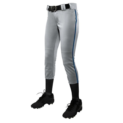 Champro Tournament Women's Low Rise Softball Pant with Braid