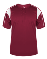 Badger Men's Pro Placket Baseball Jersey Badger