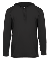 Badger 4150 Men's B-Core Long-Sleeve Hooded Tee Badger