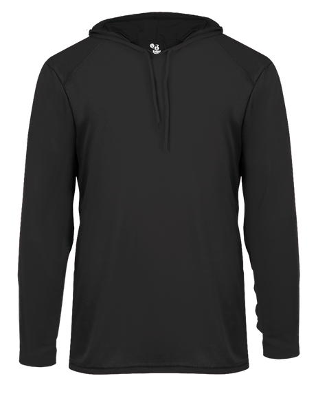 Badger 4150 Men's B-Core Long-Sleeve Hooded Tee Badger