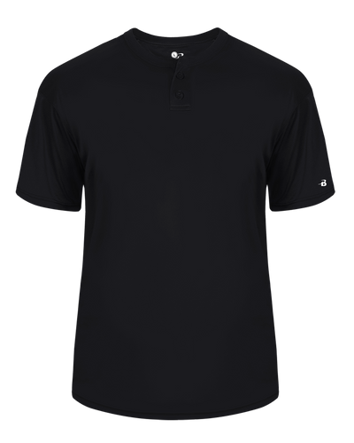 Badger Men's B-Core Placket Baseball Jersey