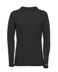 Badger Women's Tri-Blend Surplice Hooded Tee Badger