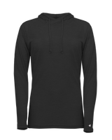 Badger Women's Tri-Blend Surplice Hooded Tee Badger
