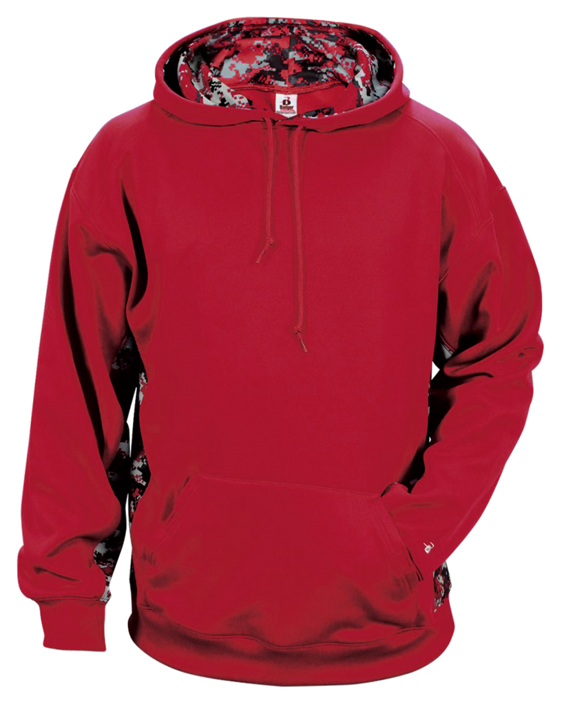 Louisville Cardinals Hoodie Jacket Mens M Embroidered LOGO Colorblock Full  Zip