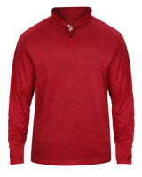 Badger Men's Tonal Blend 1/4 Zip Badger