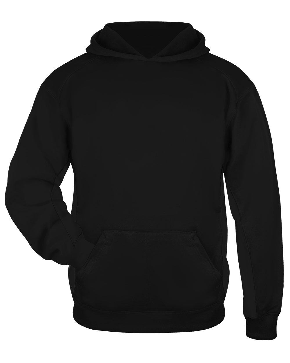 Badger Youth Performance Fleece Hoodie Badger