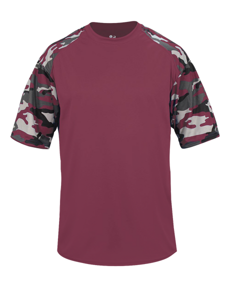 Badger Youth Camo Sport Tee Badger