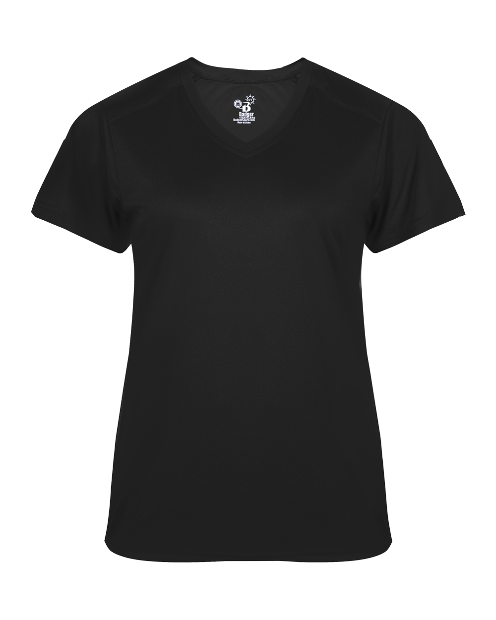 Badger Women's Ultimate Softlock V Neck Tee Badger
