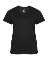 Badger Women's Ultimate Softlock V Neck Tee Badger