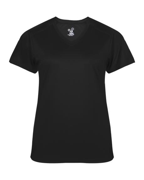 Badger Women's Ultimate Softlock V Neck Tee Badger