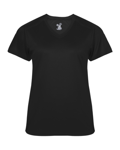 Badger Women's Ultimate Softlock V Neck Tee