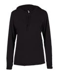 Badger 4165 Women's B-Core Long-Sleeve Hooded Tee Badger