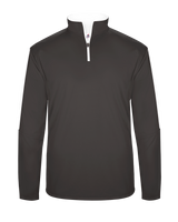 Badger Men's Sideline 1/4 Zip Badger