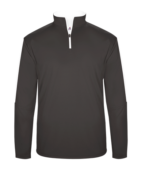 Badger Men's Sideline 1/4 Zip Badger